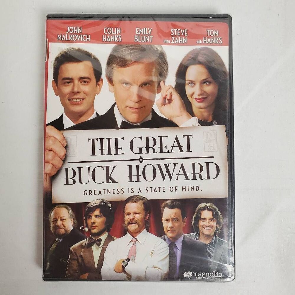 The Great Buck Howard (DVD, 2009) John Malkovich, Colin Hanks, Emily Blunt, Tom